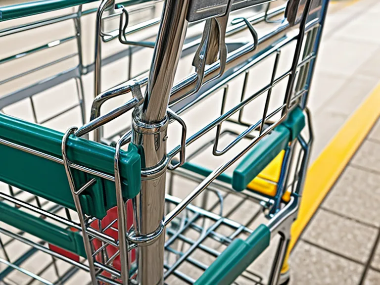 Blurred grocery store aisle showing the background noise that strains age-related hearing loss