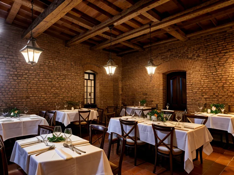 Busy restaurant dining room where background noise makes hearing health harder to manage