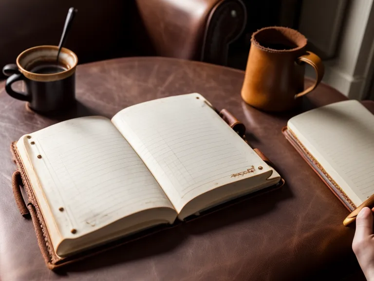 A handwritten notebook and supplements beside a coffee cup, part of one man's honest hearing health routine