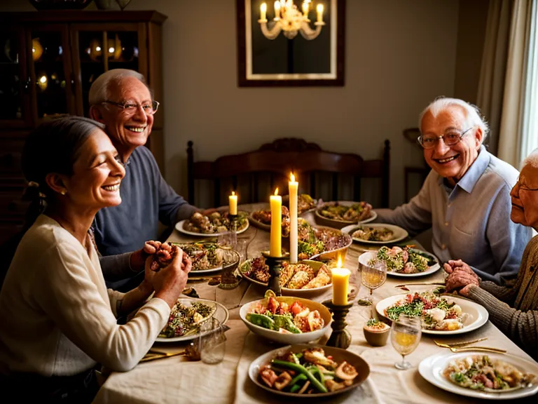 Grandfather enjoying easier conversation with his granddaughter after addressing his age-related hearing loss