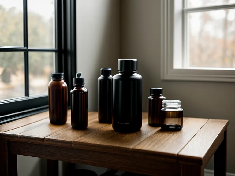 Senior tracking hearing health progress in a notebook beside an Audifort supplement bottle