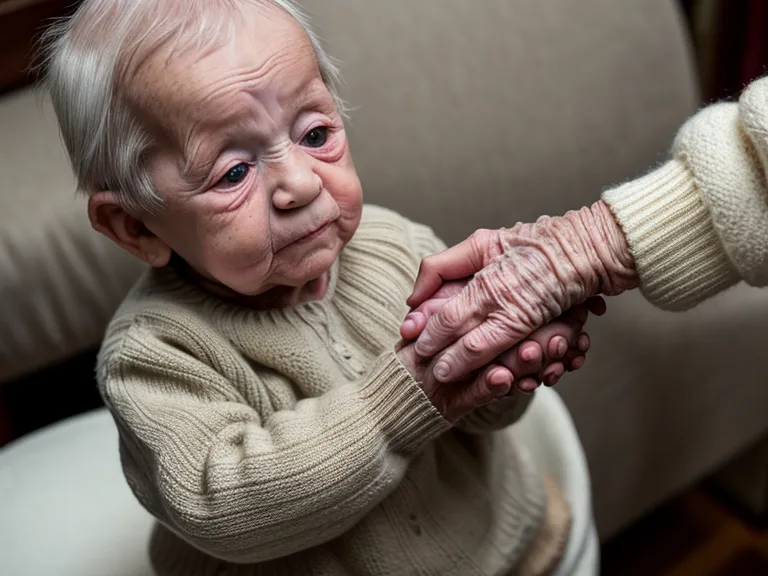 A grandfather and grandchild holding hands at home, one of the small moments hearing loss after 50 can take away