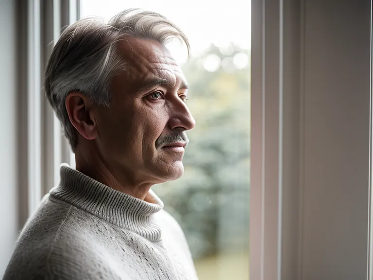 An older adult holding a relaxed phone call after adding a hearing supplement alongside his hearing aids