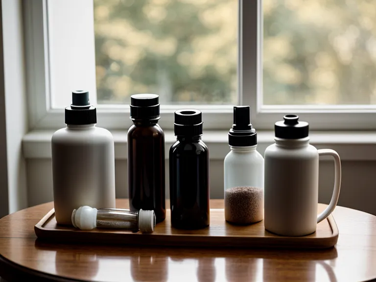Hearing aids beside a bottle of Audifort ear support supplement on a bedside table as part of an aging well hearing health routine